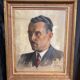 Aimé VAN BELLEGHEM (1922-1996), Portrait of René Brondel, oil on canvas