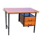 Bureau moderniste à caissons 1960