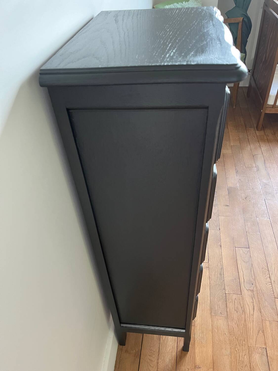 Old chest of drawers refurbished