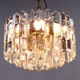 Regency style hanging lamp made of Murano glass by Kalmar, 1960 Austria