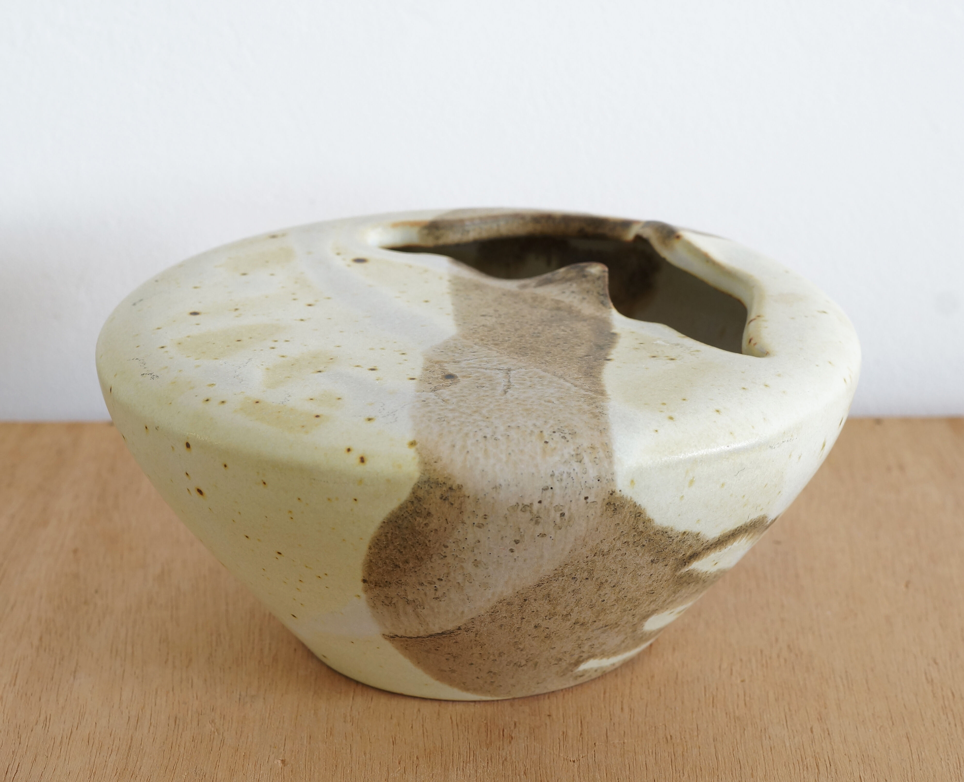 Vase or pocket tray signed Jean Cacheleux 1970s