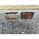 Pair of cast iron planters from 1900 in Charleville - Mézières