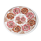 Decorative plate, faience Włocławek, Poland, 1960s