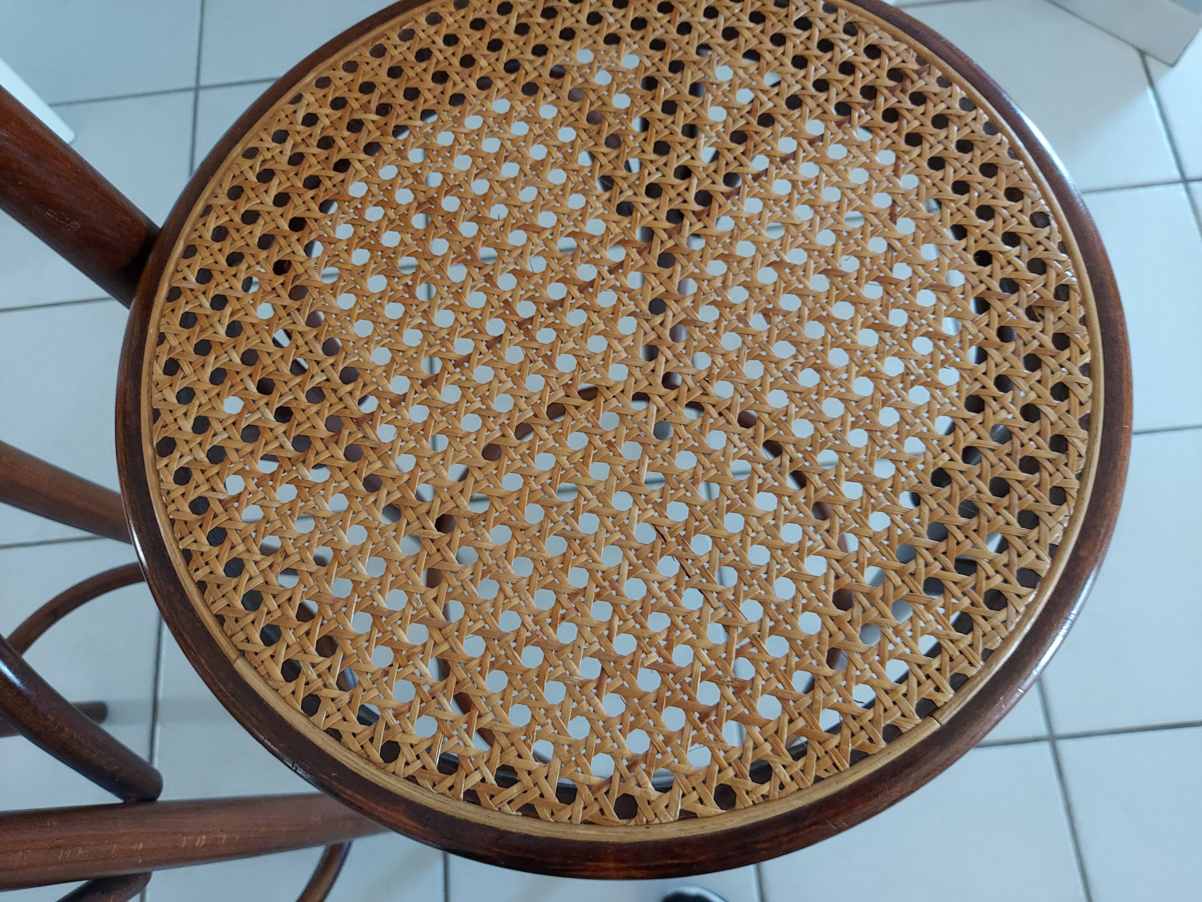 Lot 3 stools of Bar Bistrot vintage 1970s