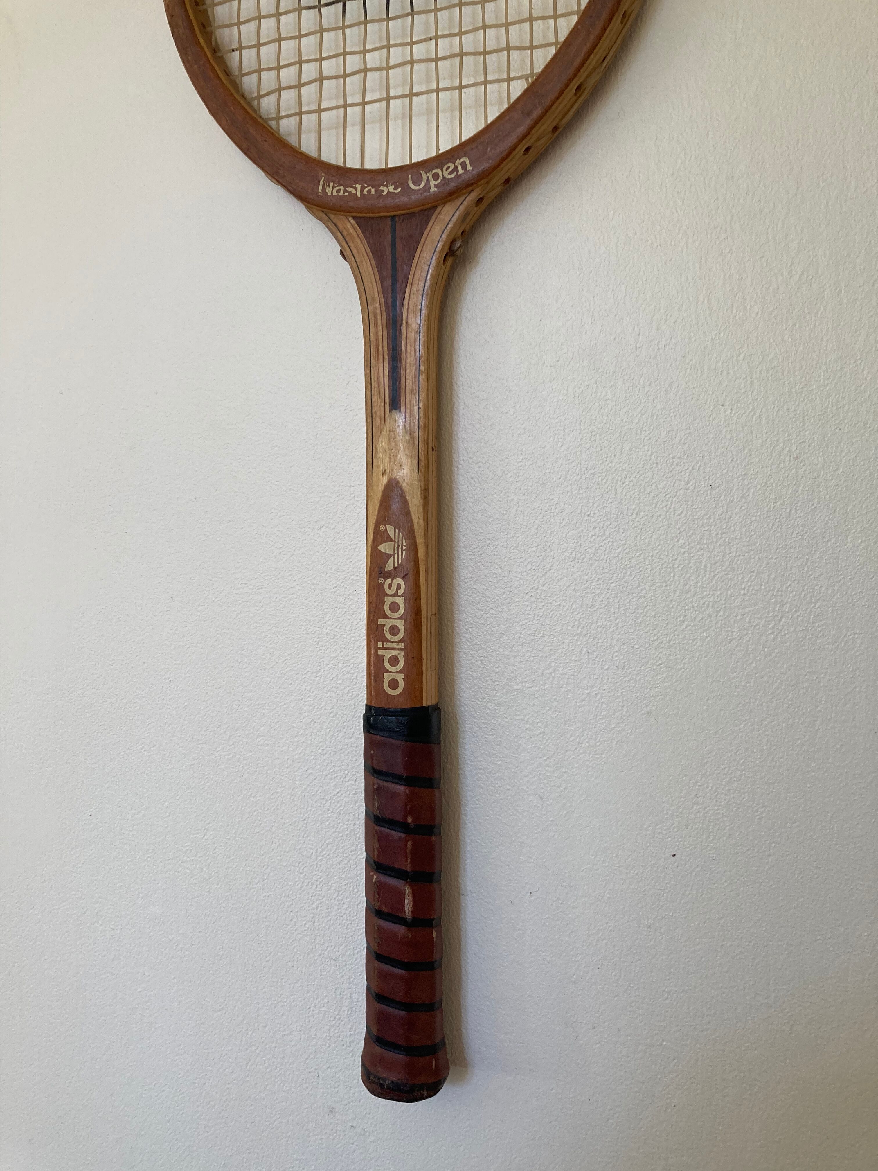 Vintage Adidas tennis racket