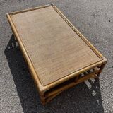 Rattan table
