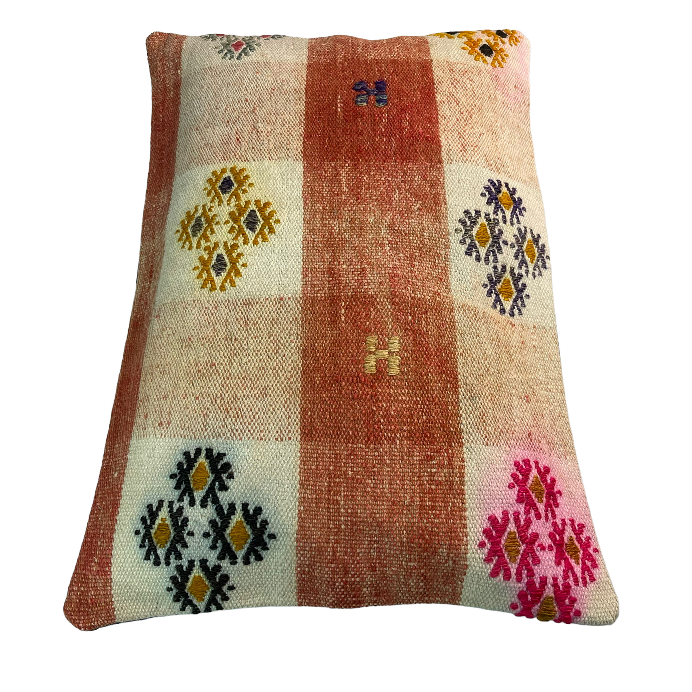 Vintage turkish handmade cushion cover , 30 x 50 cm