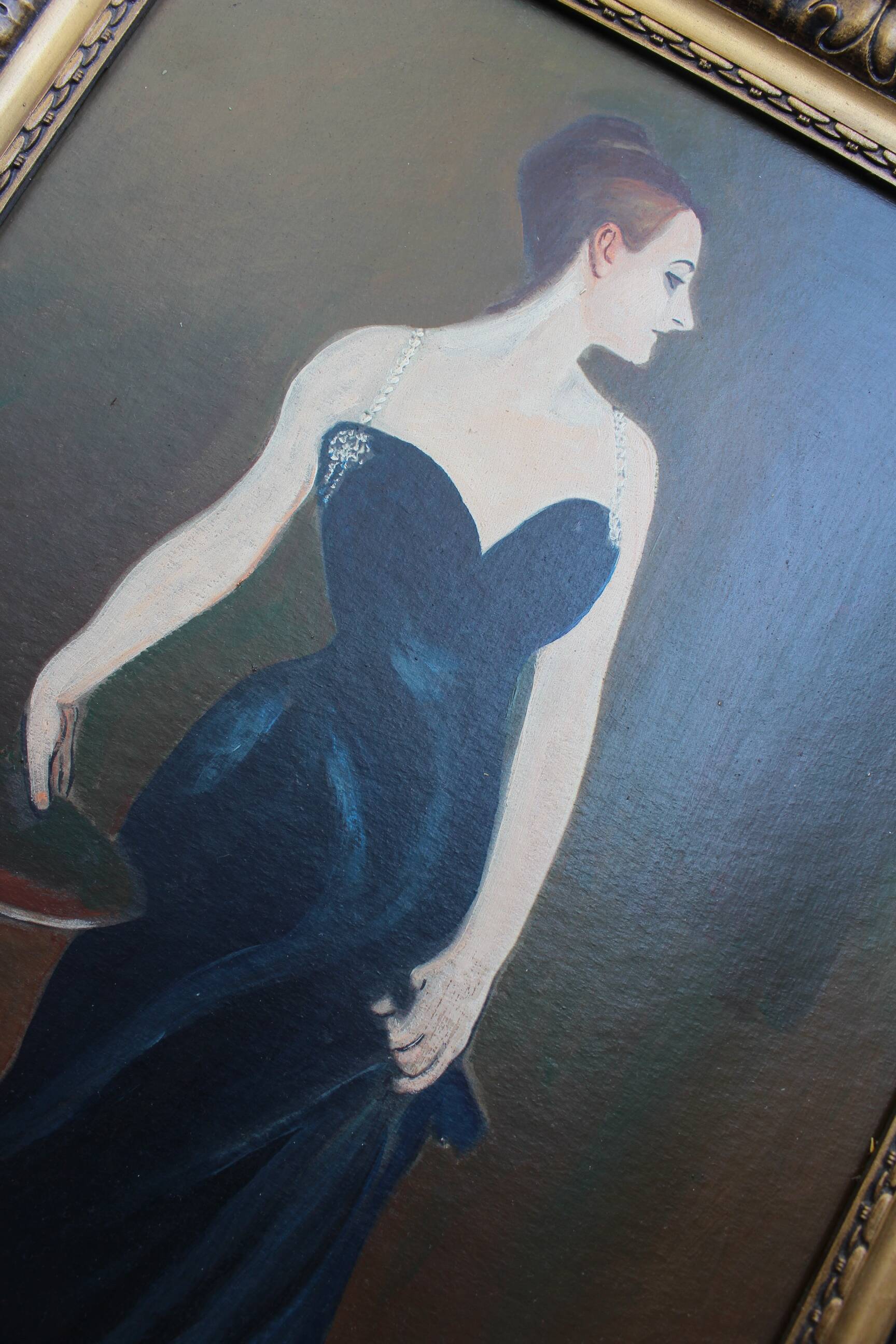 Portrait d'une femme du début du XXe siècle.