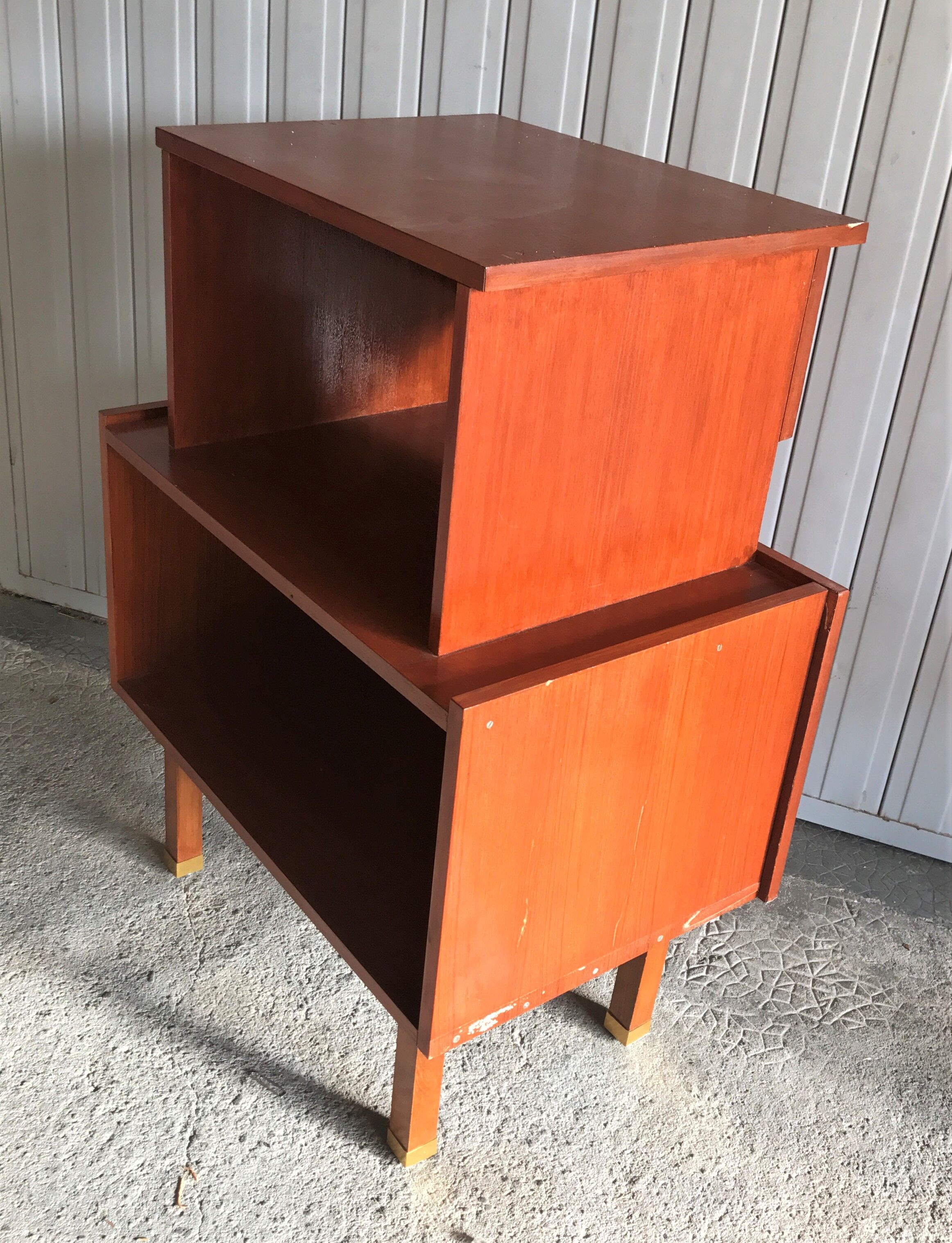 Meuble TV HiFi vintage 1950