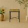 Occasional table in wrought iron and ceramic – 1960s-1970s