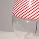Very large egg-shaped lamp by Carlo Nason for AV Mazzega, Murano glass model LT 535, Italy, 1970s.