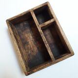 Caisse bois atelier à compartiments 27x22,7cm