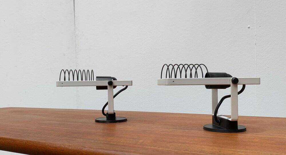 Sintesi wall sconces vintage spotlights by Ernesto Gismondi for Artemide, set of 2