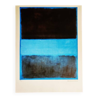 Lithographie en édition limitée des années 1980 d'après Mark Rothko