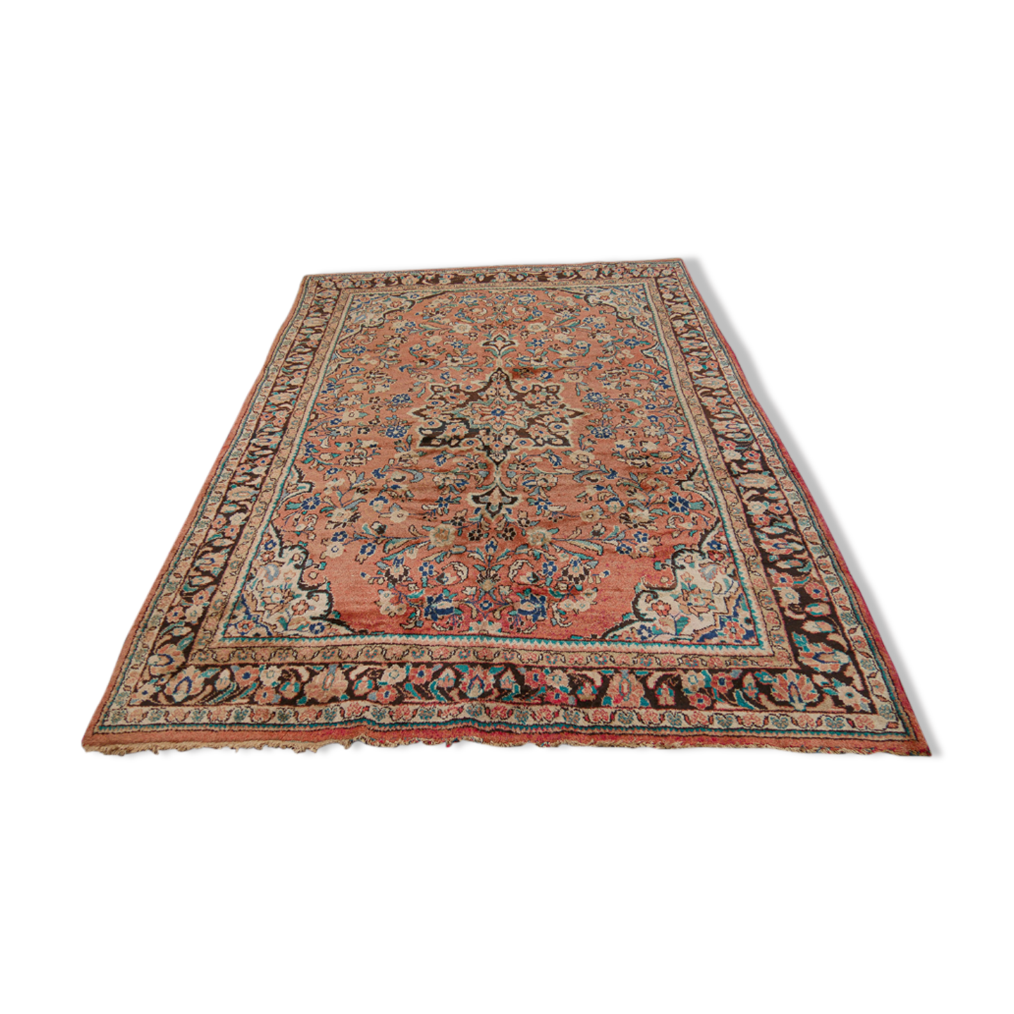 Sarouk handmade Persian oriental rug 307 x 205 cm