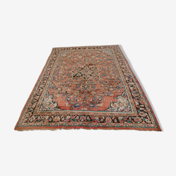 Sarouk handmade Persian oriental rug 307 x 205 cm
