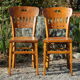 Paire de chaises bistrot Luterma de Colmar
