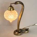 Vintage snake lamp 1970