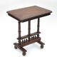 Renaissance-style wooden table or console, antique furniture, side table.
