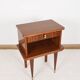 Vintage bedside table from the 60s with drawer.