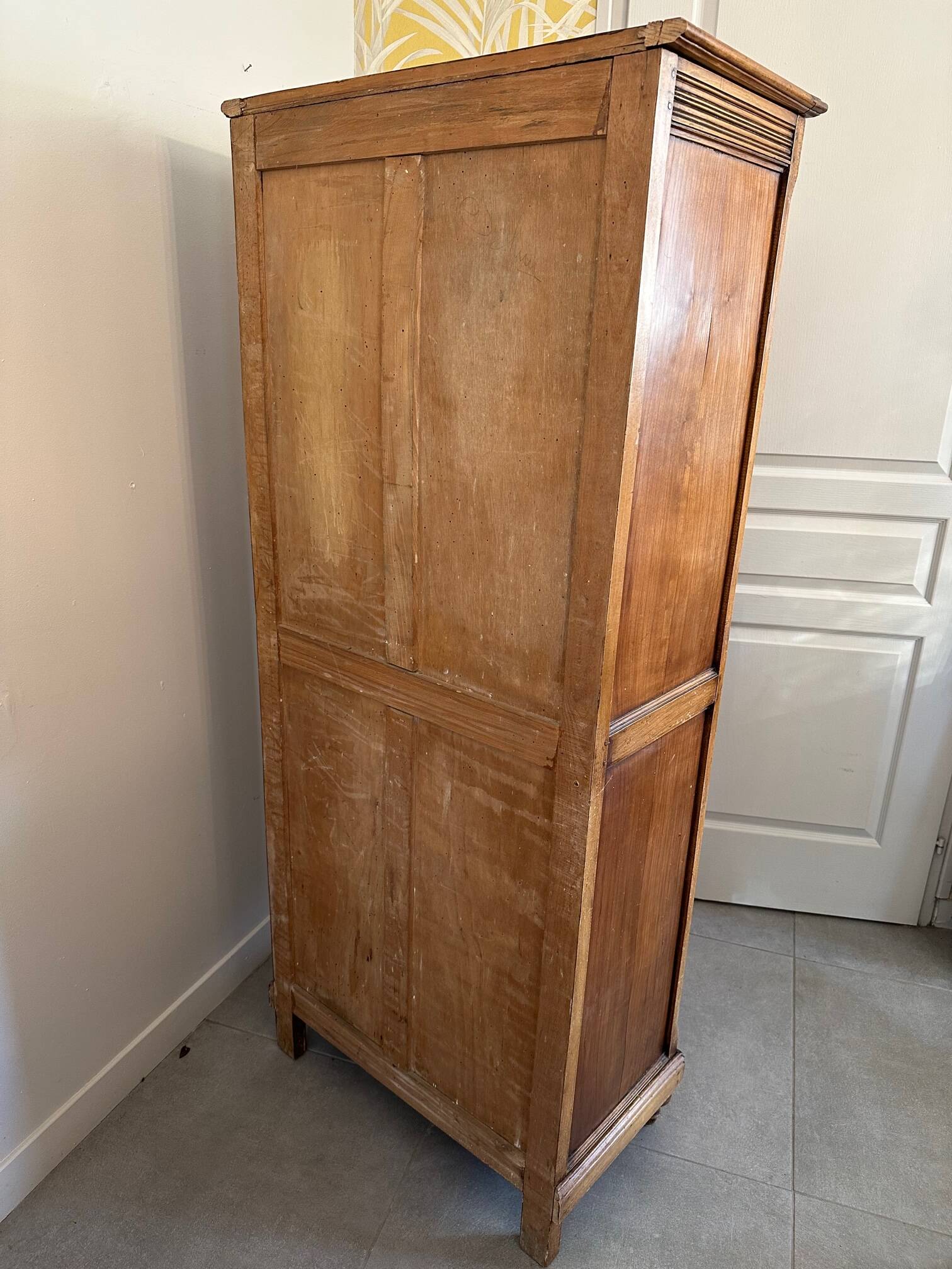 Small walnut display case
