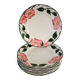 8 dessert plates Villeroy & Boch "Wild Rose", 1970