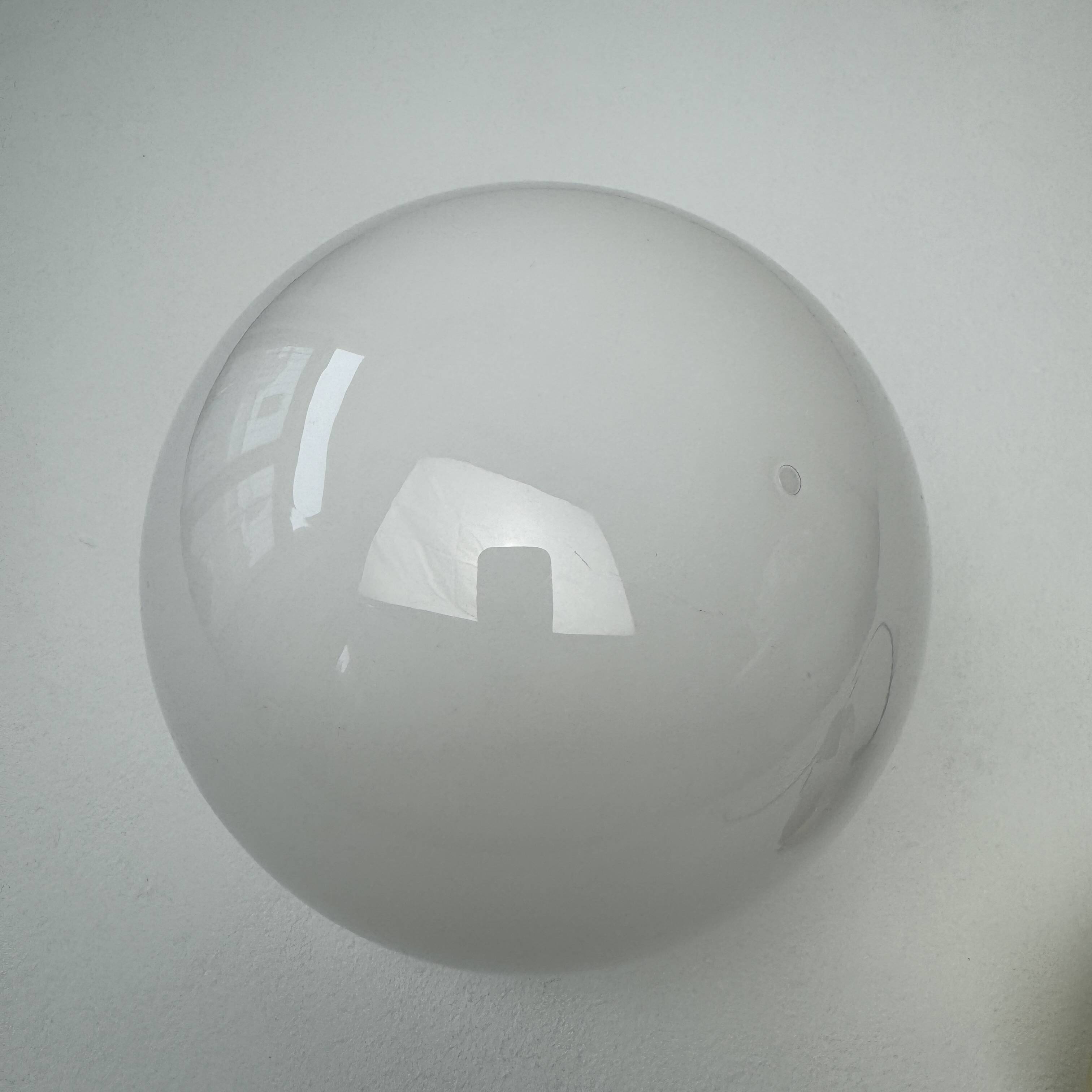 Old round opaline pendant pendant 18 cm vintage