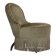Fauteuil danois des années 1960, velours vert d'origine.