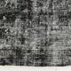 Black gray tones anatolian handmade vintage rug 260x158cm