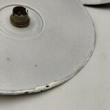 Three enamelled sheet metal suspensions