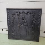 Fireplace plate saint éloi 47×46cms