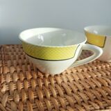 Set of 6 Salins coffee cups, Menton model