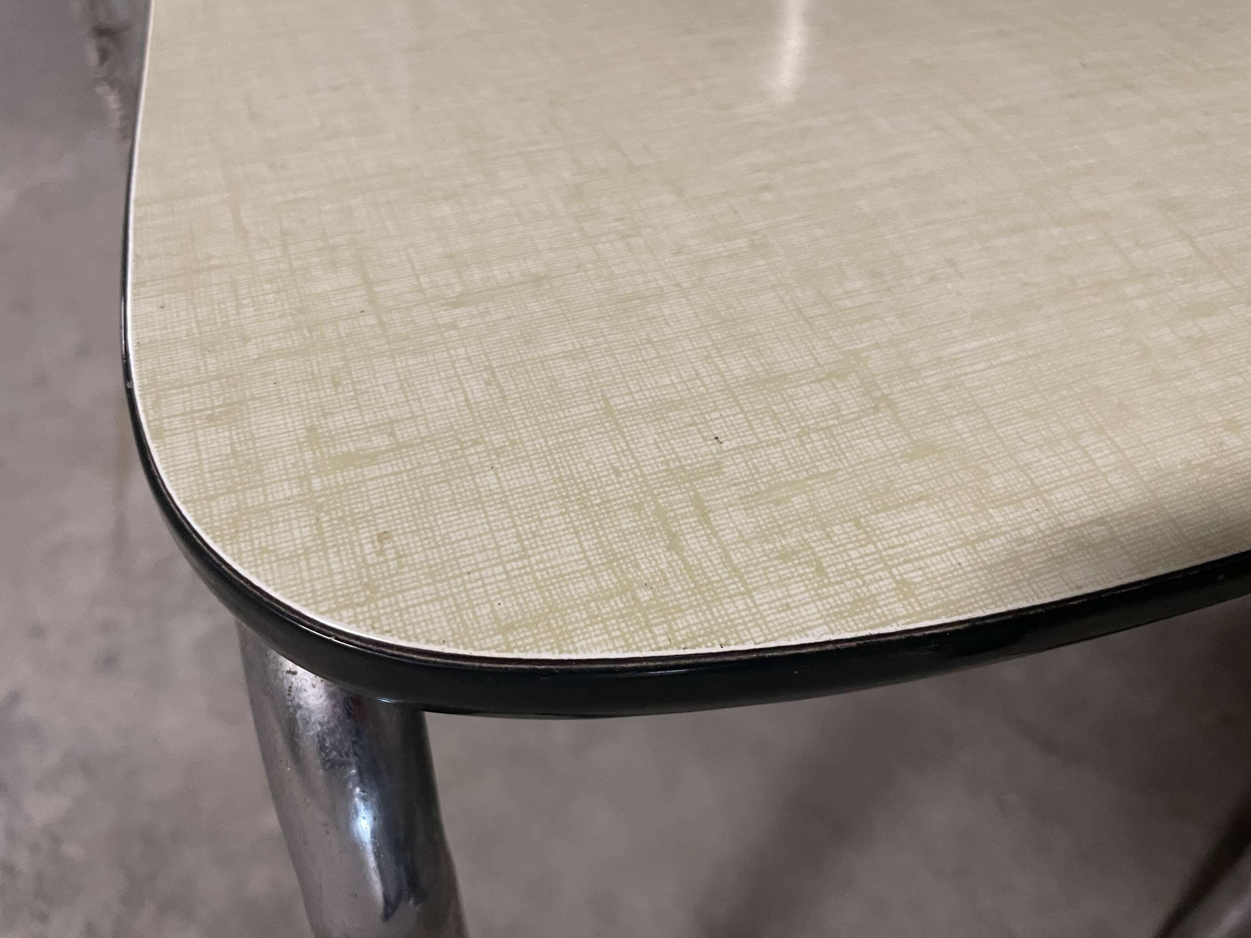 Pair of Formica chairs from the 1960s.