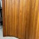 Paravent vintage 1950 rouleau en bois Ateliers Camus France