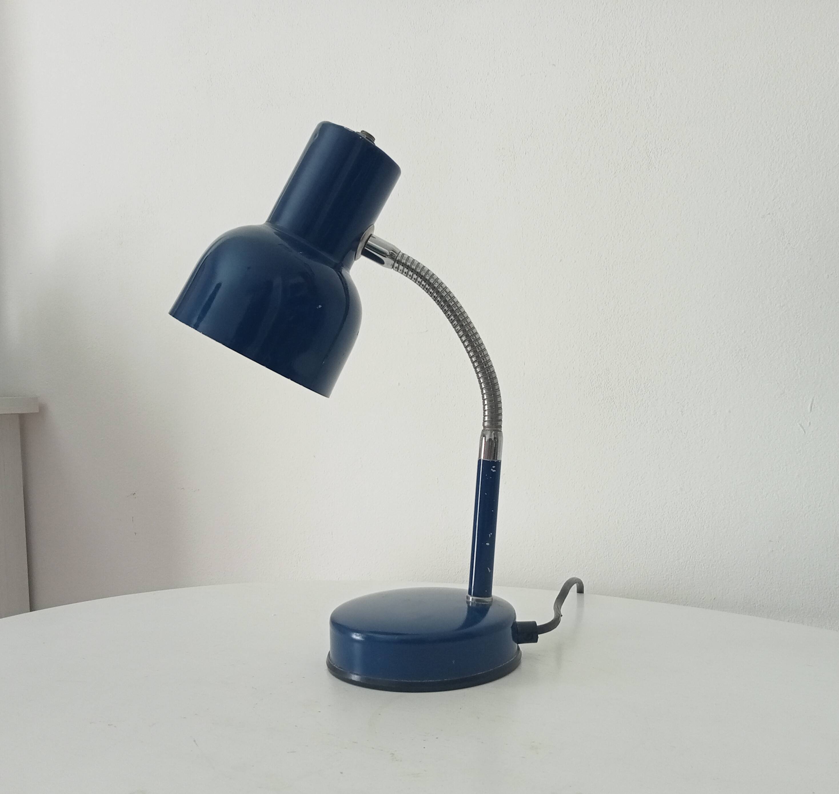 Lampe de bureau vintage Veneta Lumi Italie années 60
