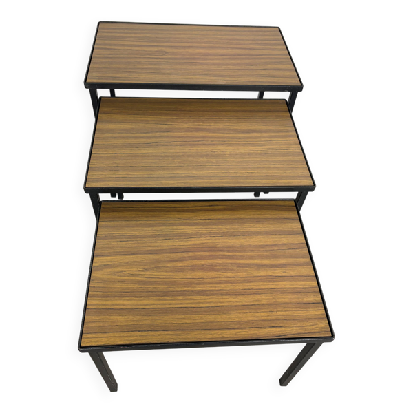 Tables d'appoint Artimeta vintage avec plateau réversible des années soixante