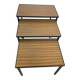 Vintage Artimeta Sidetables with reversibel top sixties
