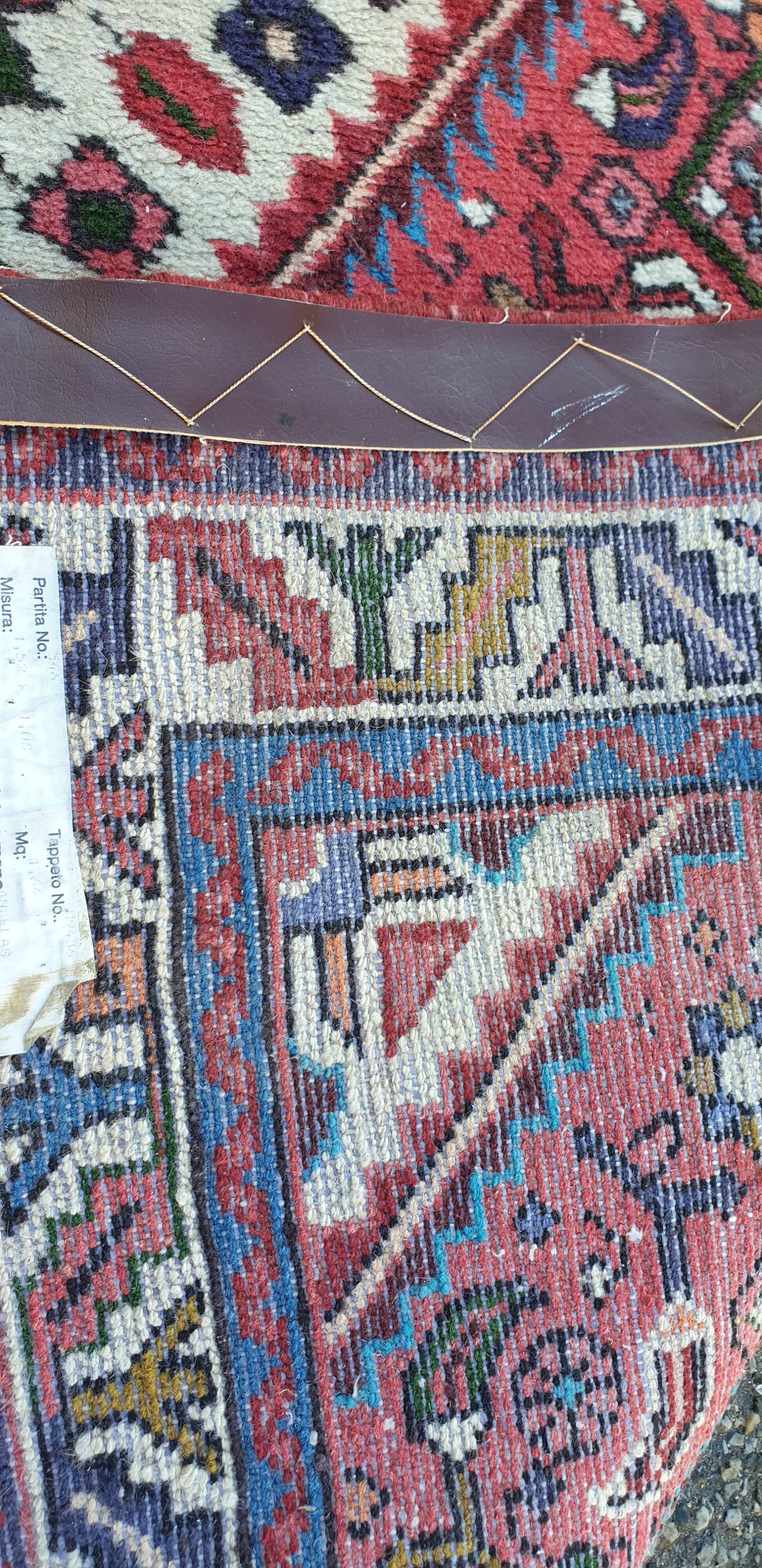 Oriental carpet wool entirely handmade