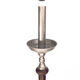 Vintage lamp wood and tin lamp foot floor lamp floor lamp, living room, desk