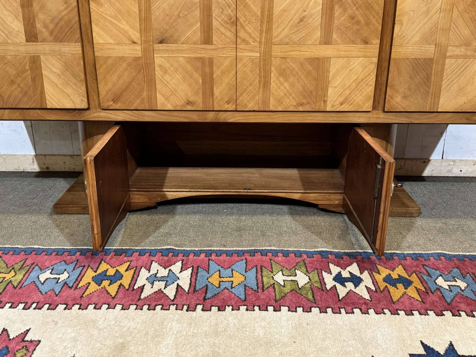 Art Deco enfilade signed Jorj Rual (1901-1986) dated 1935