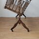 Old Vintage cradle with balance on wheels