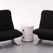 F780 Concorde Lounge Chairs by Pierre Paulin for Artifort in New Upholstery