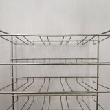 Metal bottle shelf locker