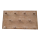 Wall coat rack in oak.