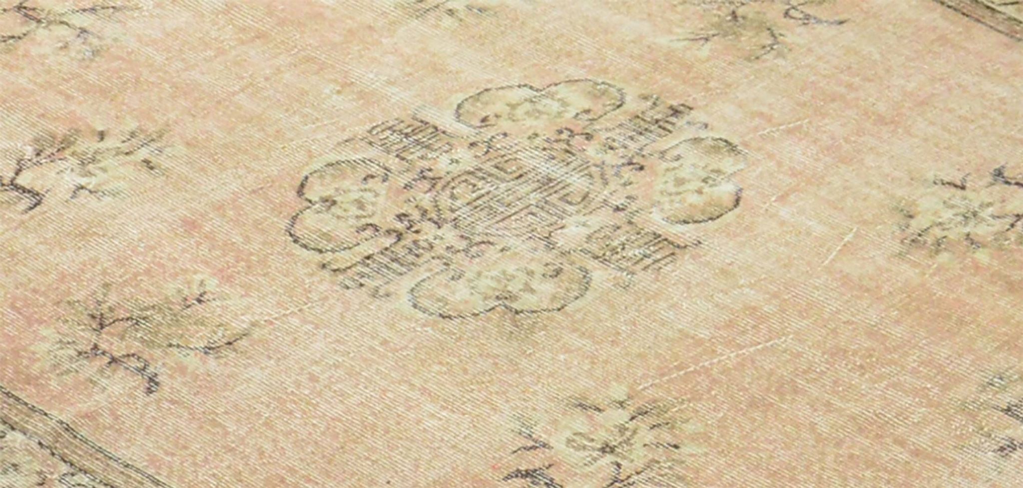 Tapis Oushak Vintage – Palette Chaude & Motifs Subtils, 172 x 258 cm