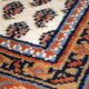 Vintage Indian Carpet Seraband handmade 122cm x 175cm 1980s, 1C519
