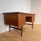 Scandinavian teak desk, 1960s