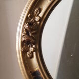 Former miroir bois - golden stuc 1920/1930