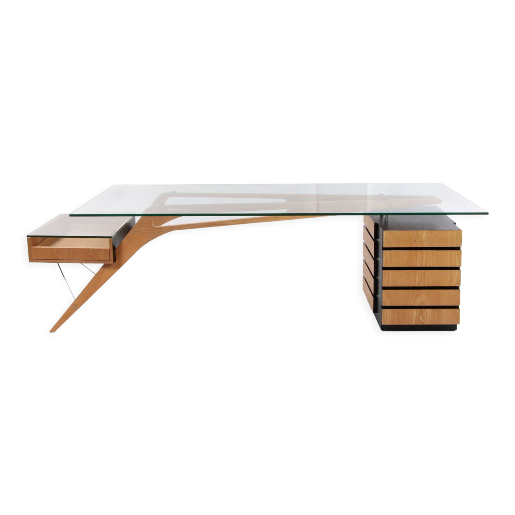 Zanotta Cavour CM desk designed by Carlo Mollino in 1949