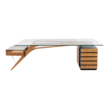 Zanotta Cavour CM desk designed by Carlo Mollino in 1949